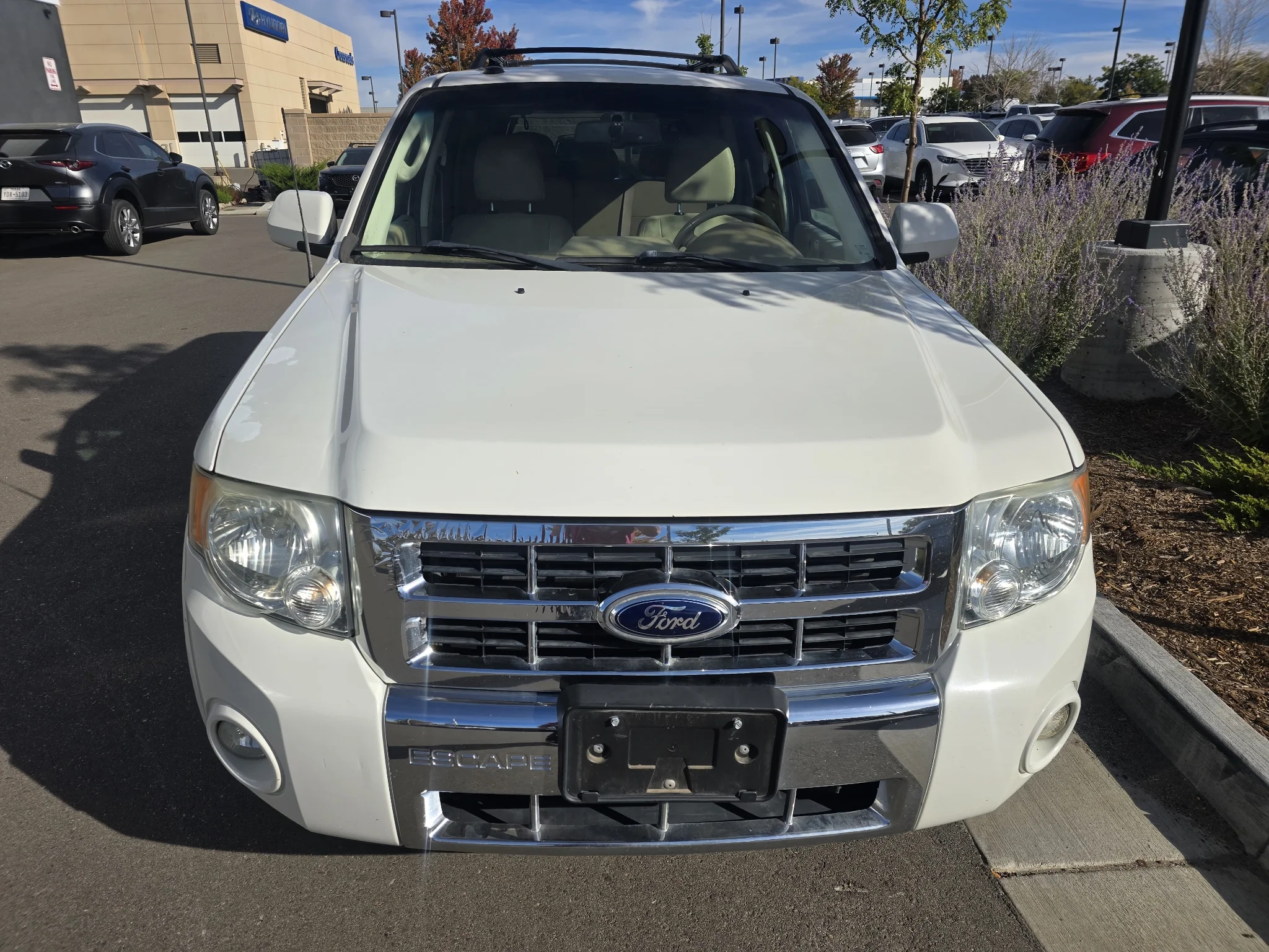Used 2012 White Suede Ford Limited image 8