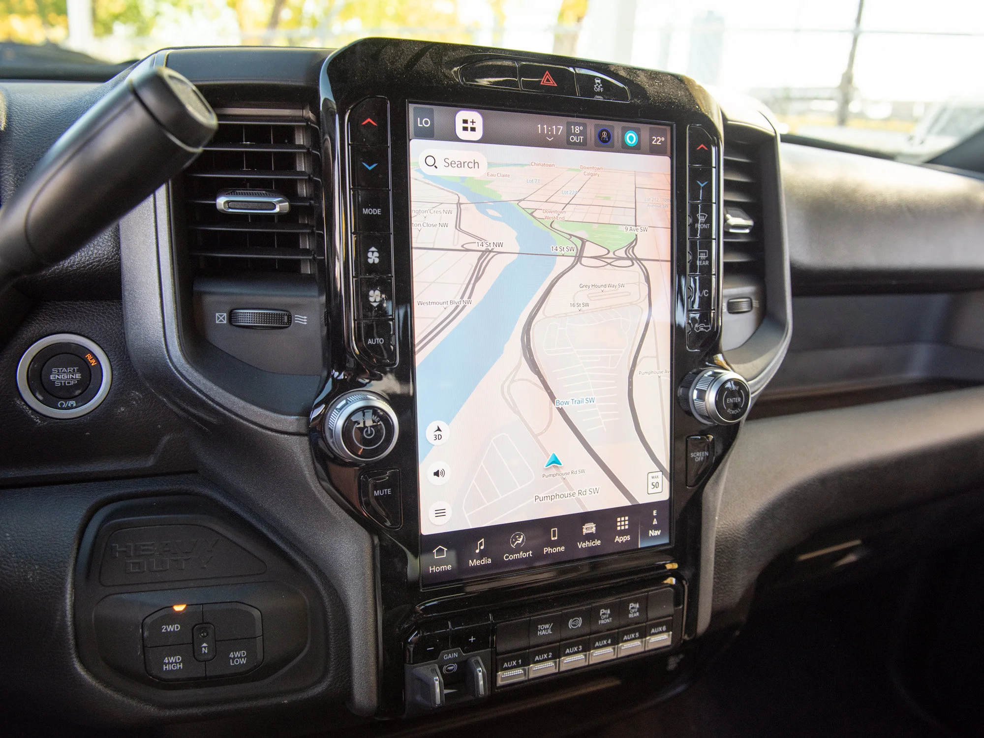 New 2026 Blue RAM Tradesman*, 12 Inch Screen, 5th Wheel Prep, Adaptive Cruise, Nav image 17