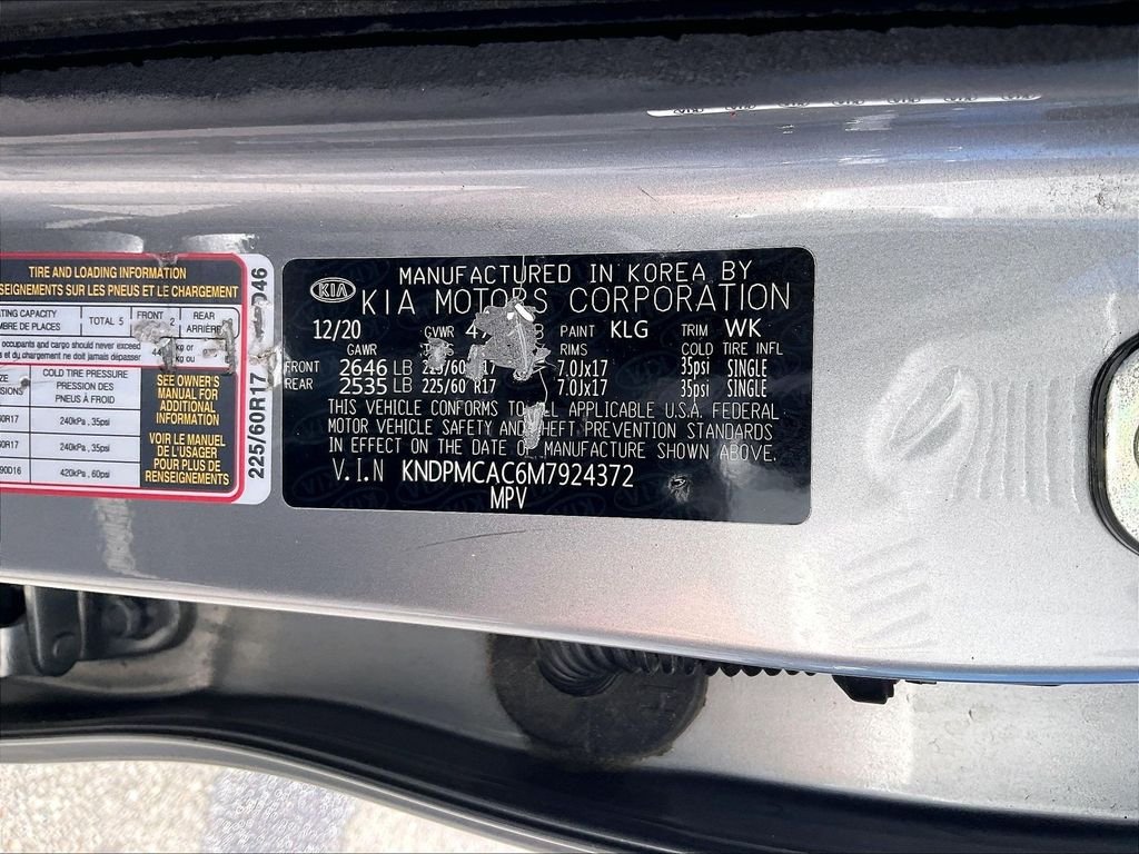 Used 2021 Steel Gray Kia LX image 31