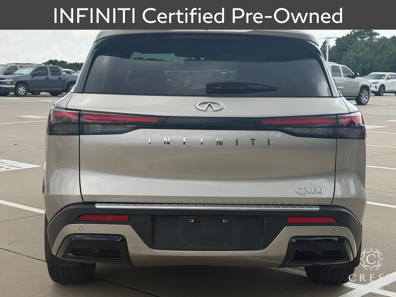 Certified Used 2024 Warm Titanium INFINITI LUXE image 7