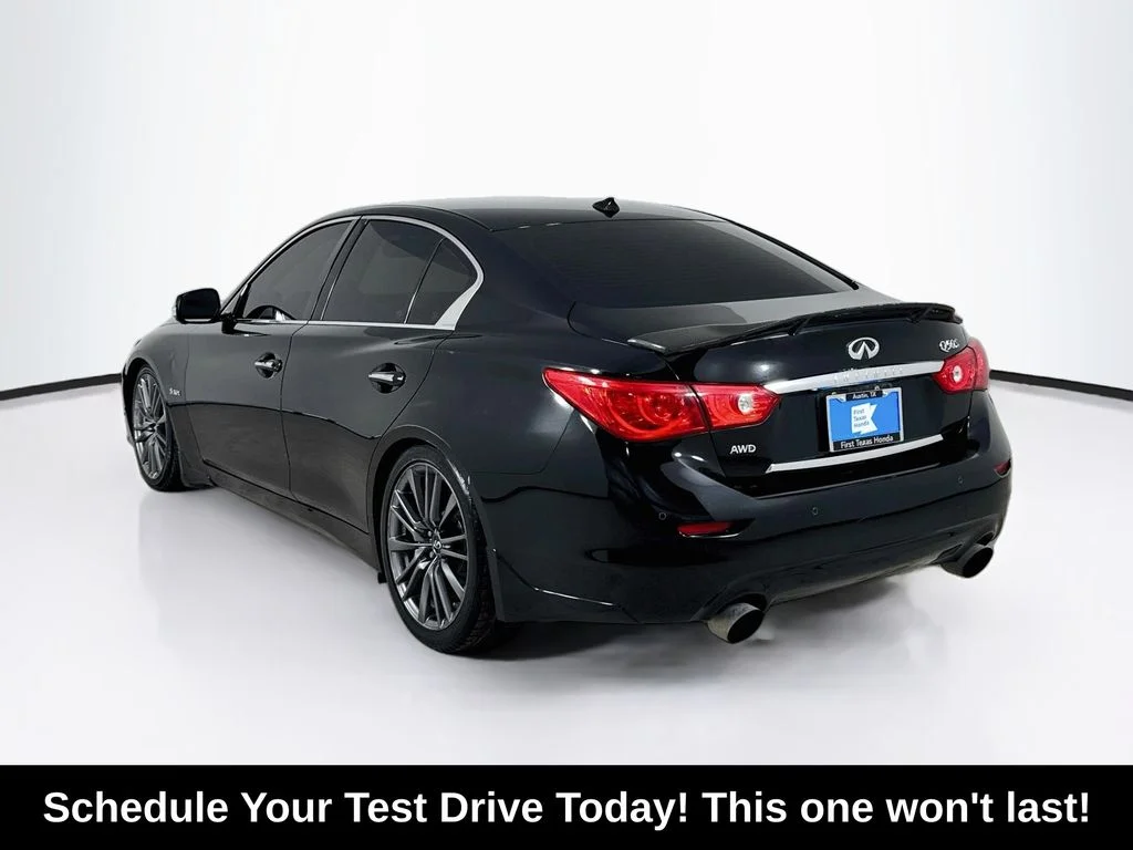 Used 2017 Black Obsidian INFINITI Red Sport 400 image 6