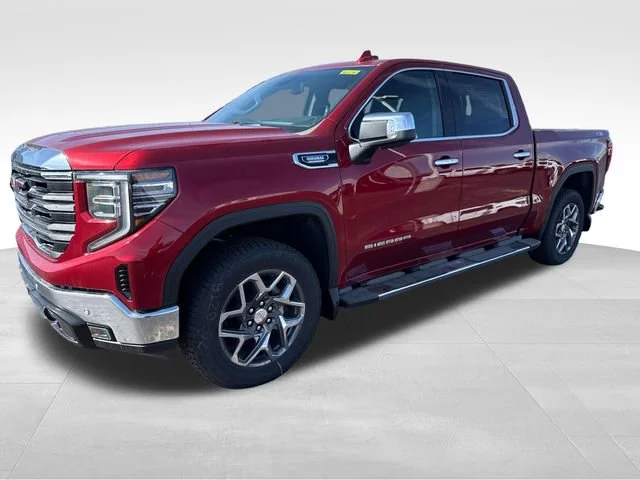 New 2026 Volcanic Red Tintcoat GMC SLT image 1