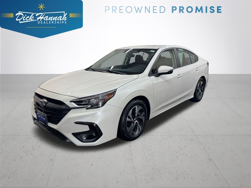 Used 2025 Crystal White Pearl Subaru Premium image 1