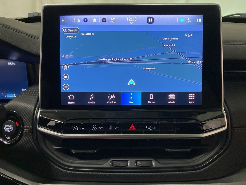 Used 2024 Hydro Blue Pearlcoat Jeep Trailhawk image 7