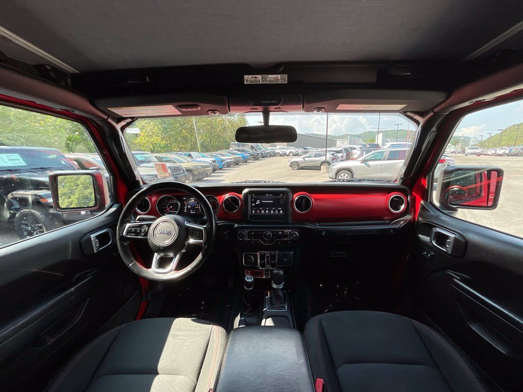 Used 2021 Red Jeep Unlimited Rubicon image 15