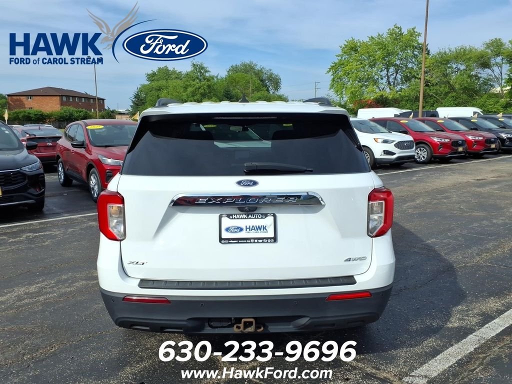 Used 2021 White Ford XLT image 6