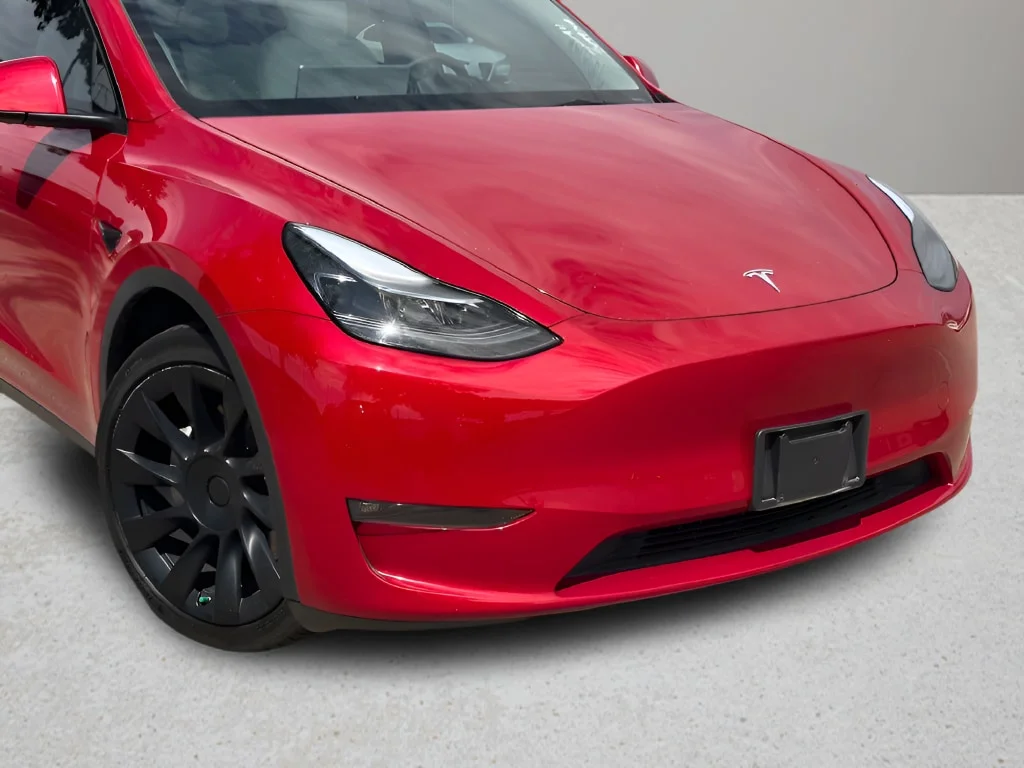 Used 2023 Red Multi-Coat Tesla Long Range image 25
