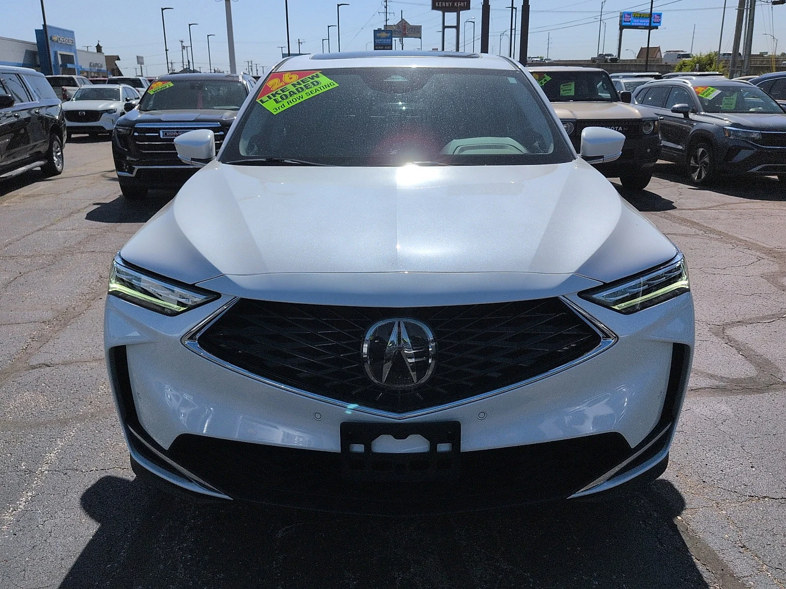 Used 2026 Platinum White Pearl Acura w/Technology Package image 3