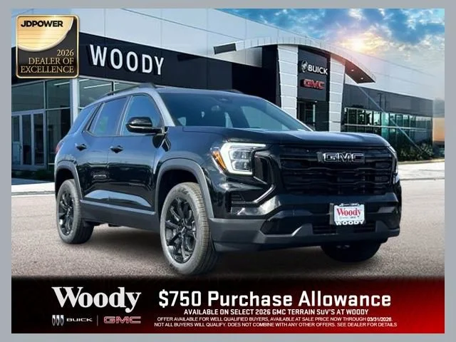 2026 GMC Terrain Elevation Black Edition