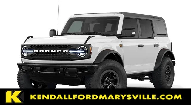 New 2026 Oxford White Ford Badlands image 1