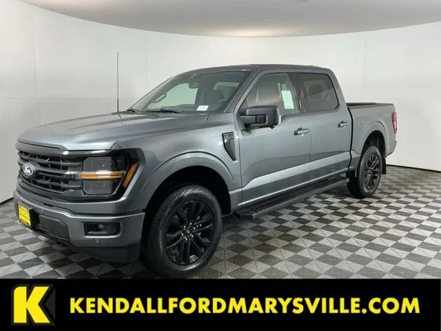 New 2026 Carbonized Gray Metallic Ford XLT image 1