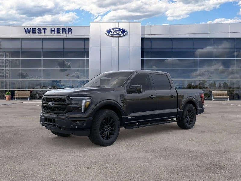 New 2026 Agate Black Metallic Ford Lariat® image 2