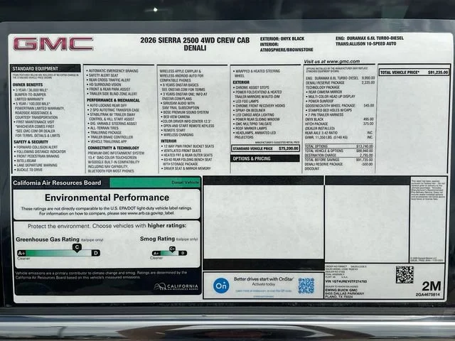 New 2026 Onyx Black GMC Denali image 21