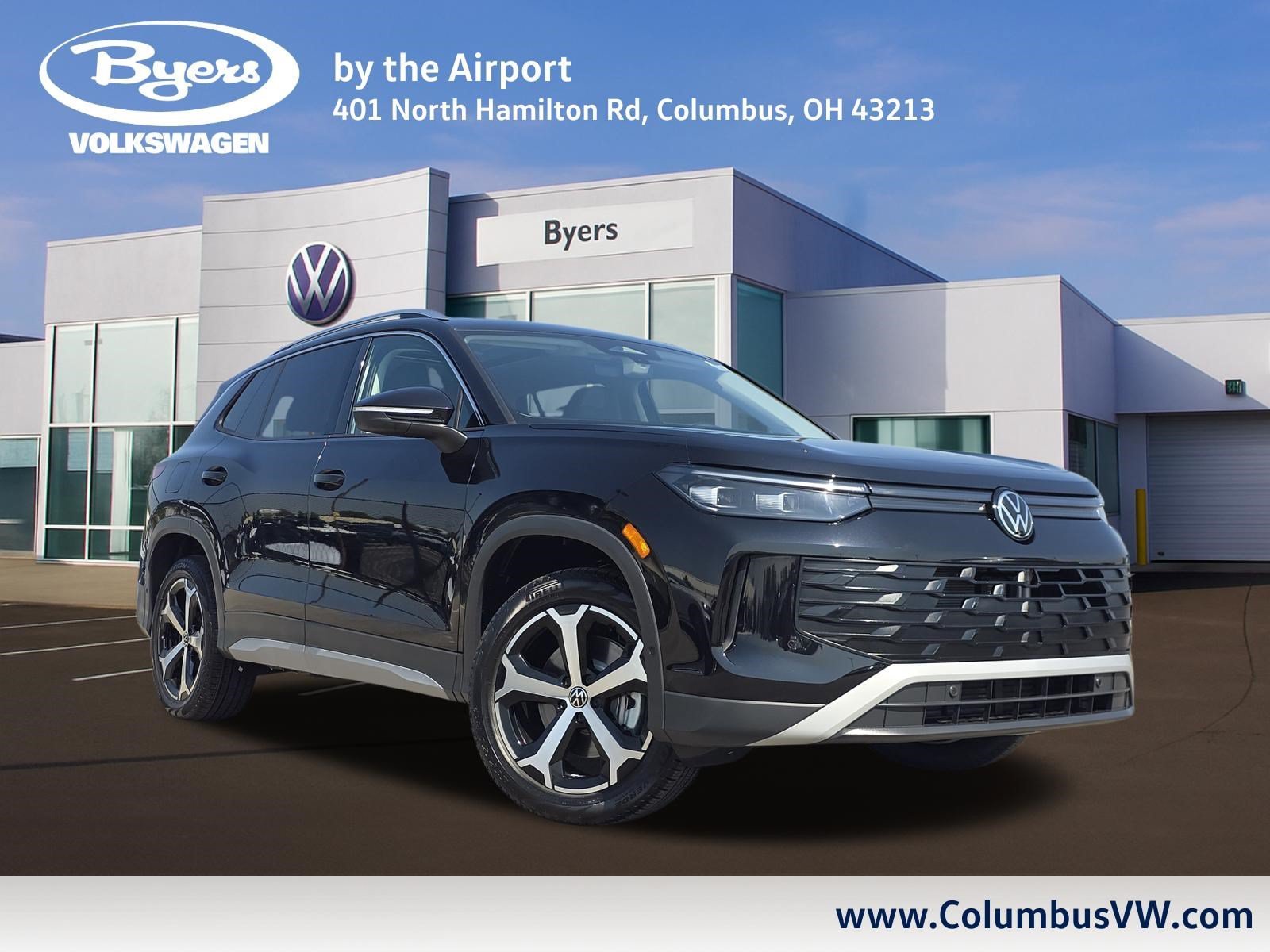 New 2026 Deep Black Pearl Volkswagen SE image 1