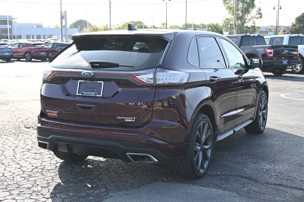 Used 2018 Burgundy Ford Sport image 9