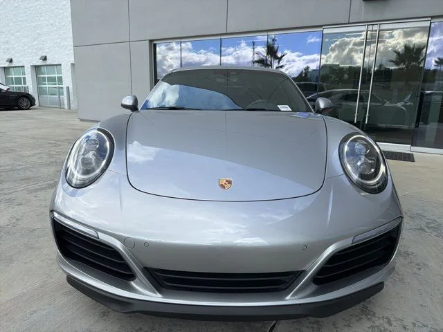 Used 2019 GT Silver Metallic Porsche Carrera 4S image 2