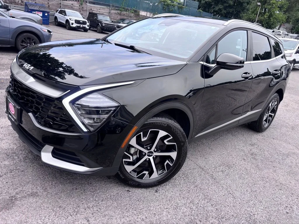 Used 2024 Black Kia EX image 1