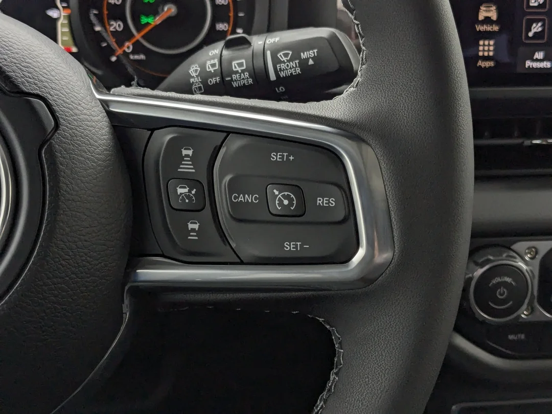 New 2025 Blue Jeep Sahara - - 4x4 - Adaptive Cruise - 12.3inch display - Blind Spot Mon & More! image 16