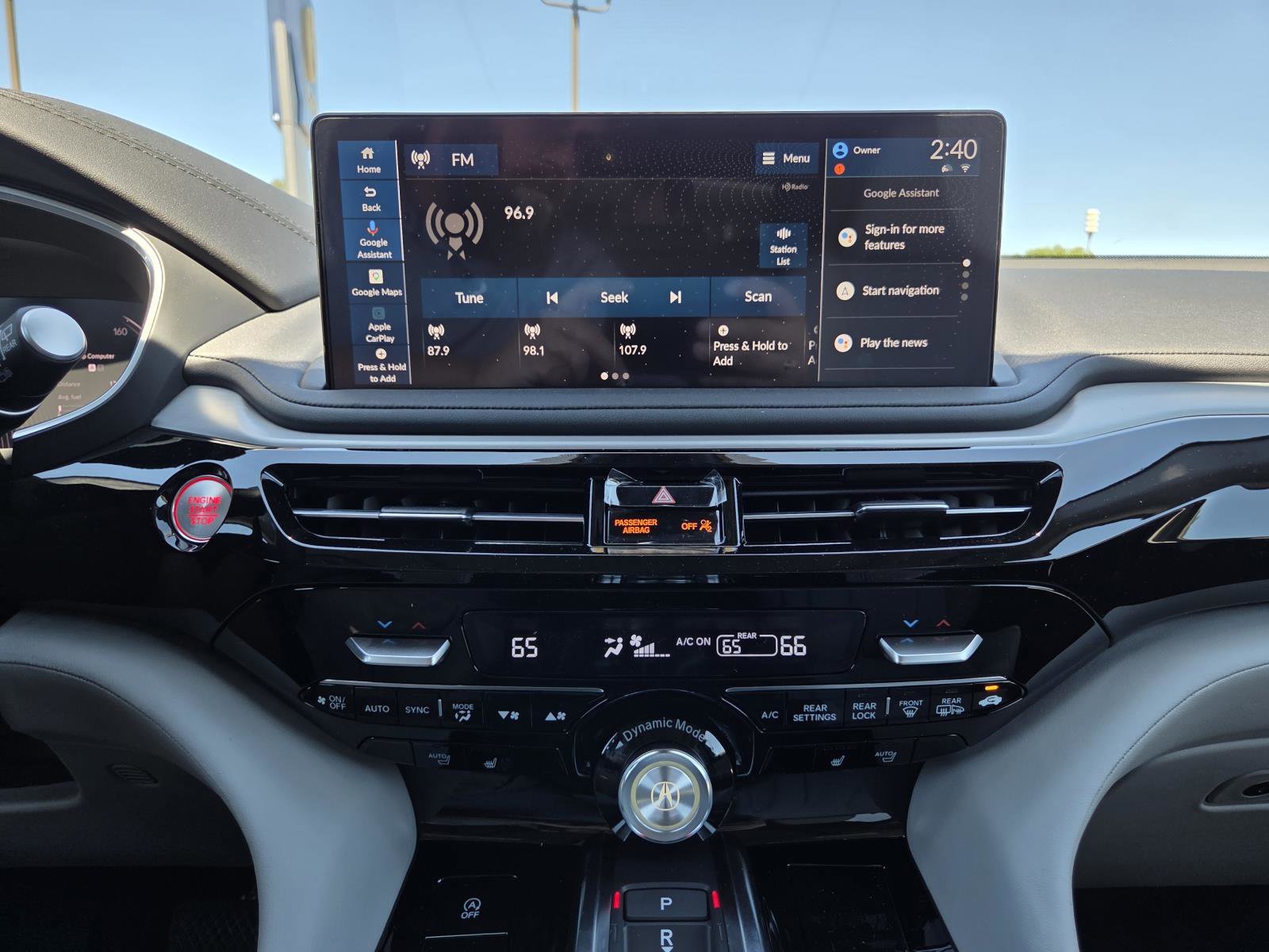 New 2026 Solar Silver Metallic Acura w/Technology Package AWD image 17