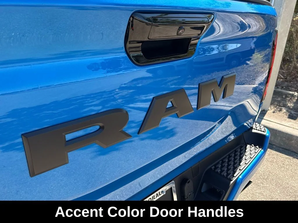 New 2026 Hydro Blue Pearl-Coat Exterior Paint RAM Laramie image 37
