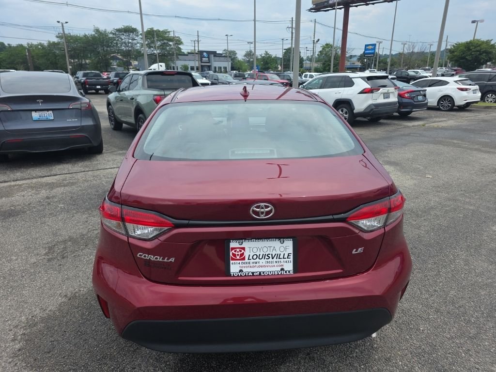 Certified Used 2025 Red Toyota LE image 5