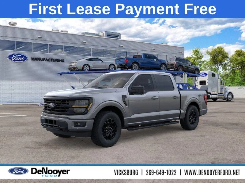 New 2026 Carbonized Gray Metallic Ford XLT image 1