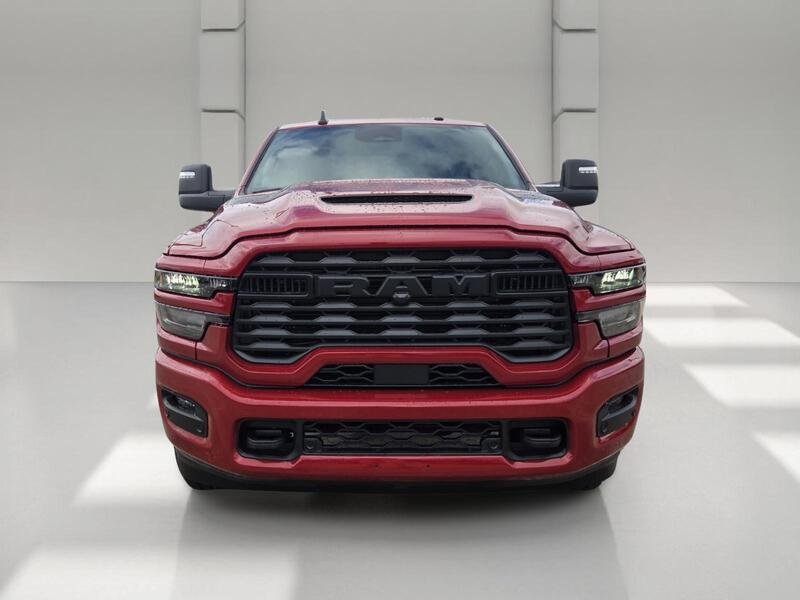 New 2027 Molten Red Pearl-Coat Paint RAM BLACK EXPRESS 4X4 CREW CAB 6