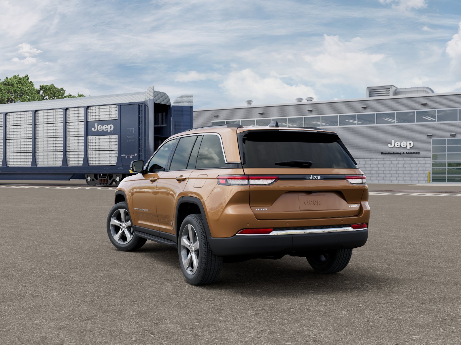 New 2026 Copper Shino Metallic Clear-Coat Exterior Paint Jeep Limited image 4