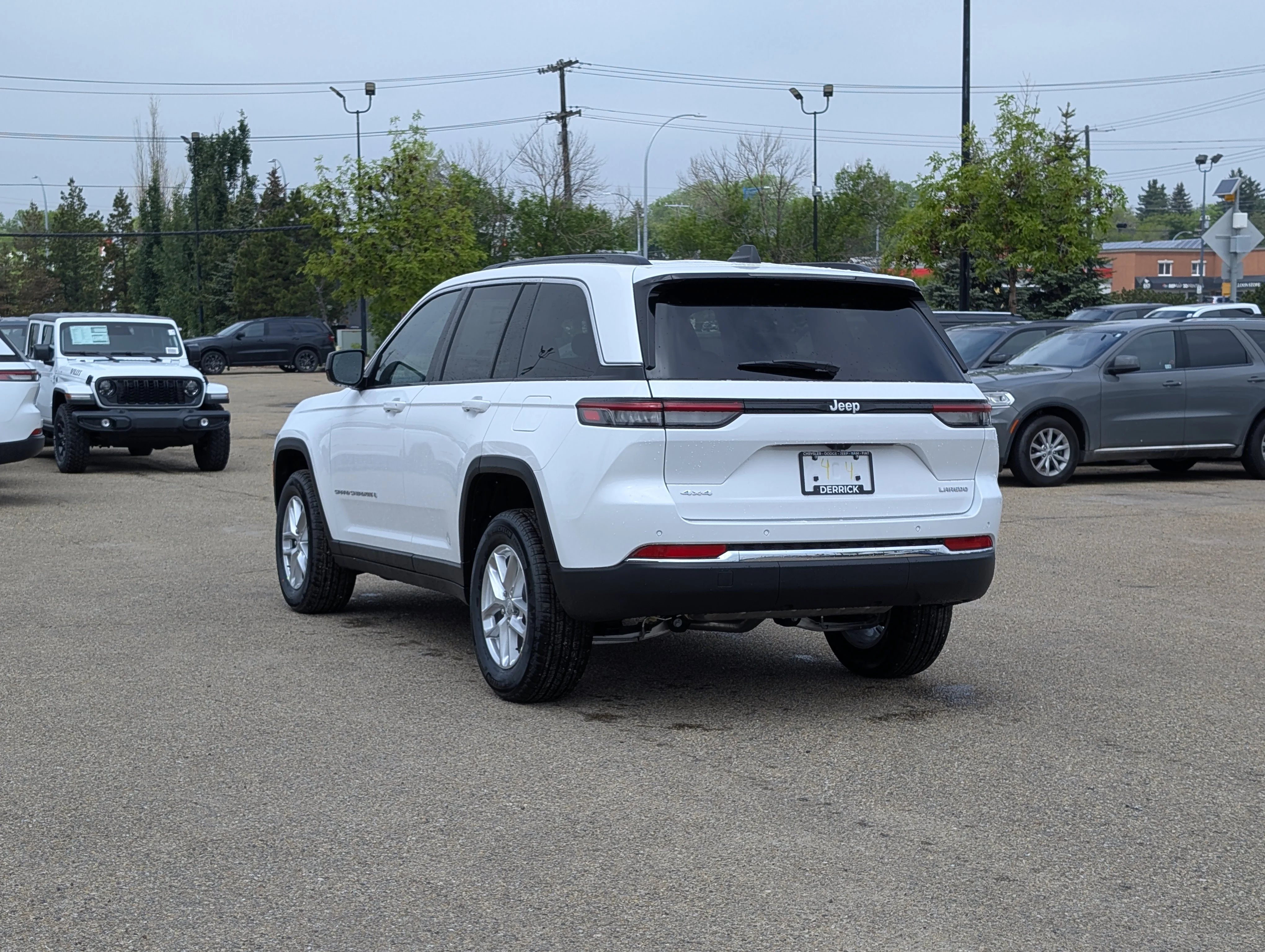 New 2026 Bright White Jeep Laredo image 4