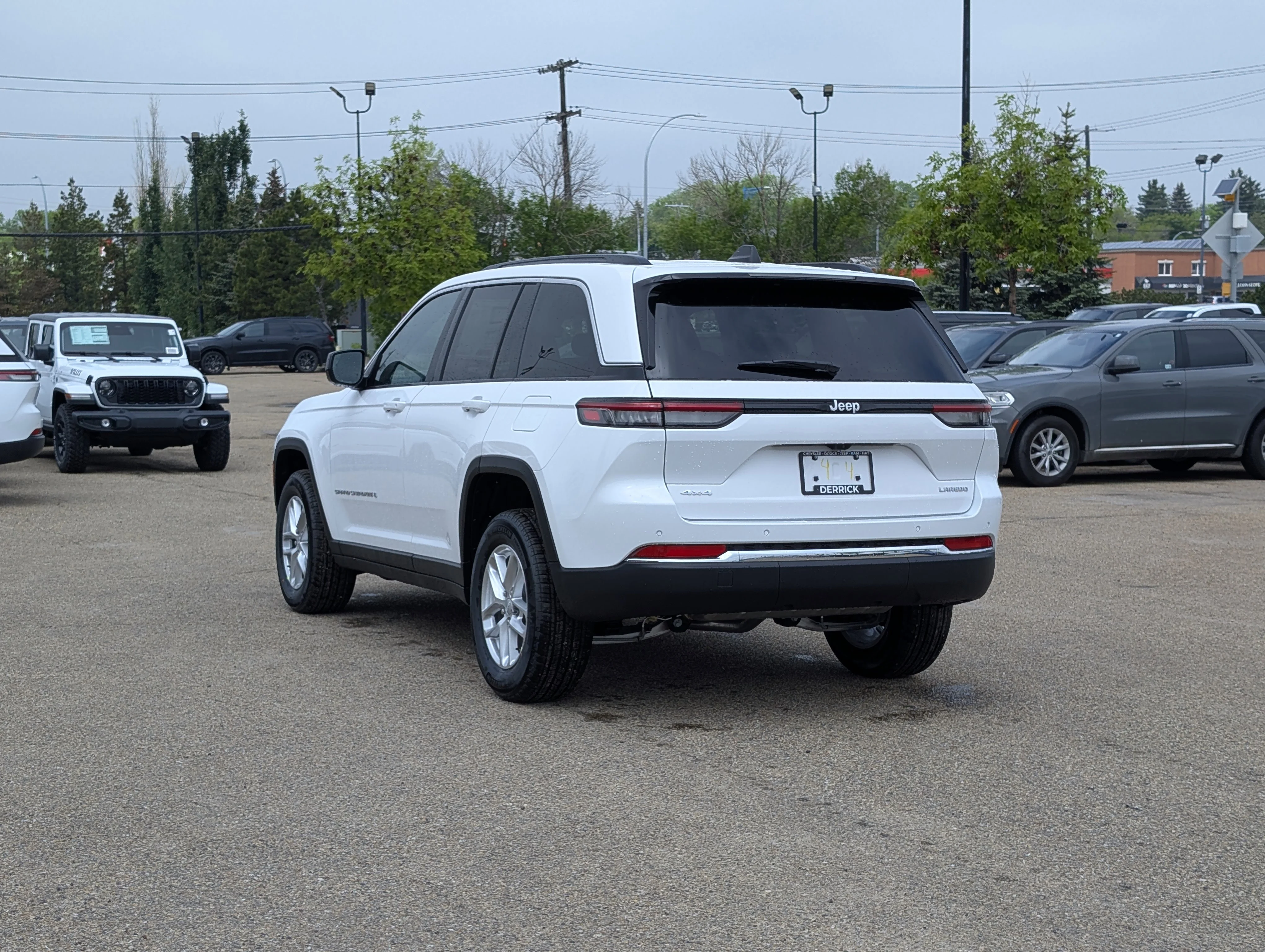 New 2026 Bright White Jeep Laredo image 4