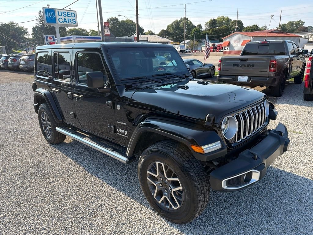 Used 2024 Black Jeep Sahara image 3