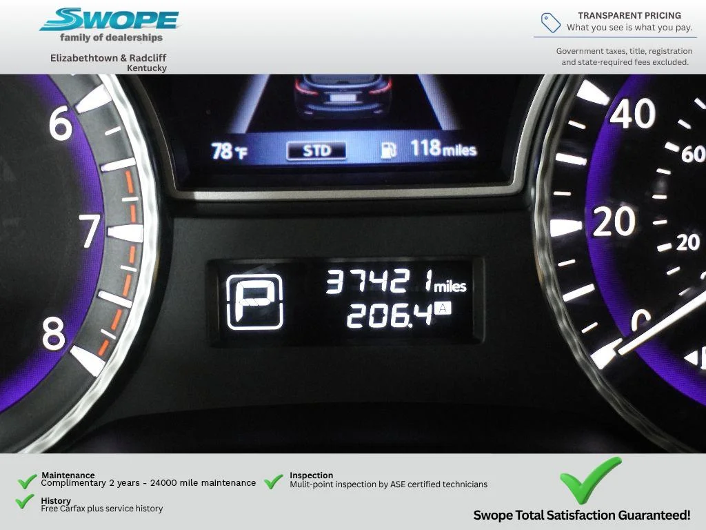 Used 2020 Hermosa Blue INFINITI LUXE image 18