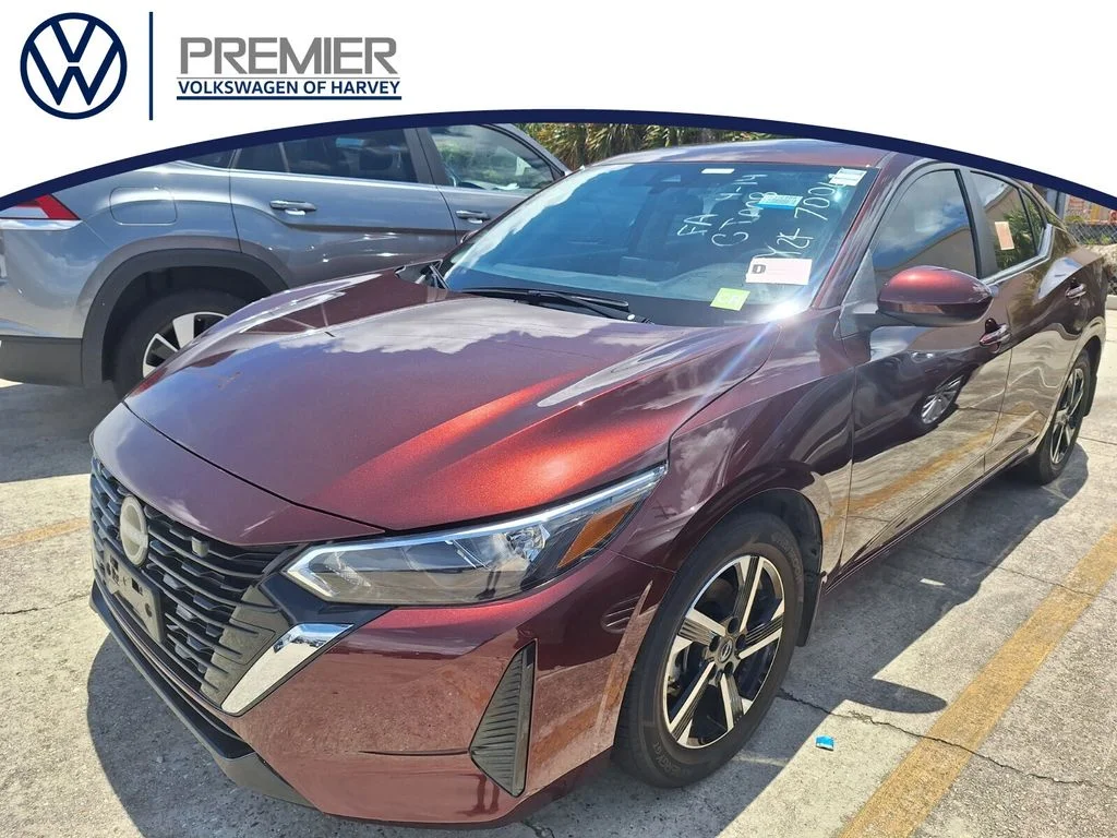Certified Used 2025 Red Nissan SV image 1