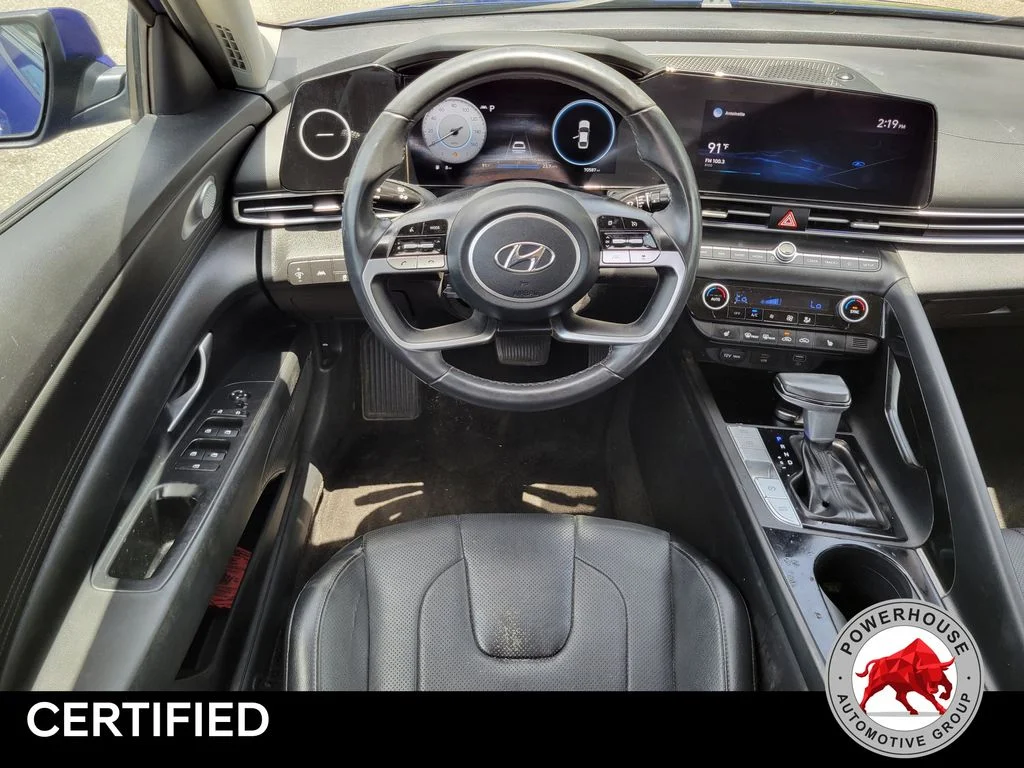 Used 2022 Blue Hyundai Limited image 16