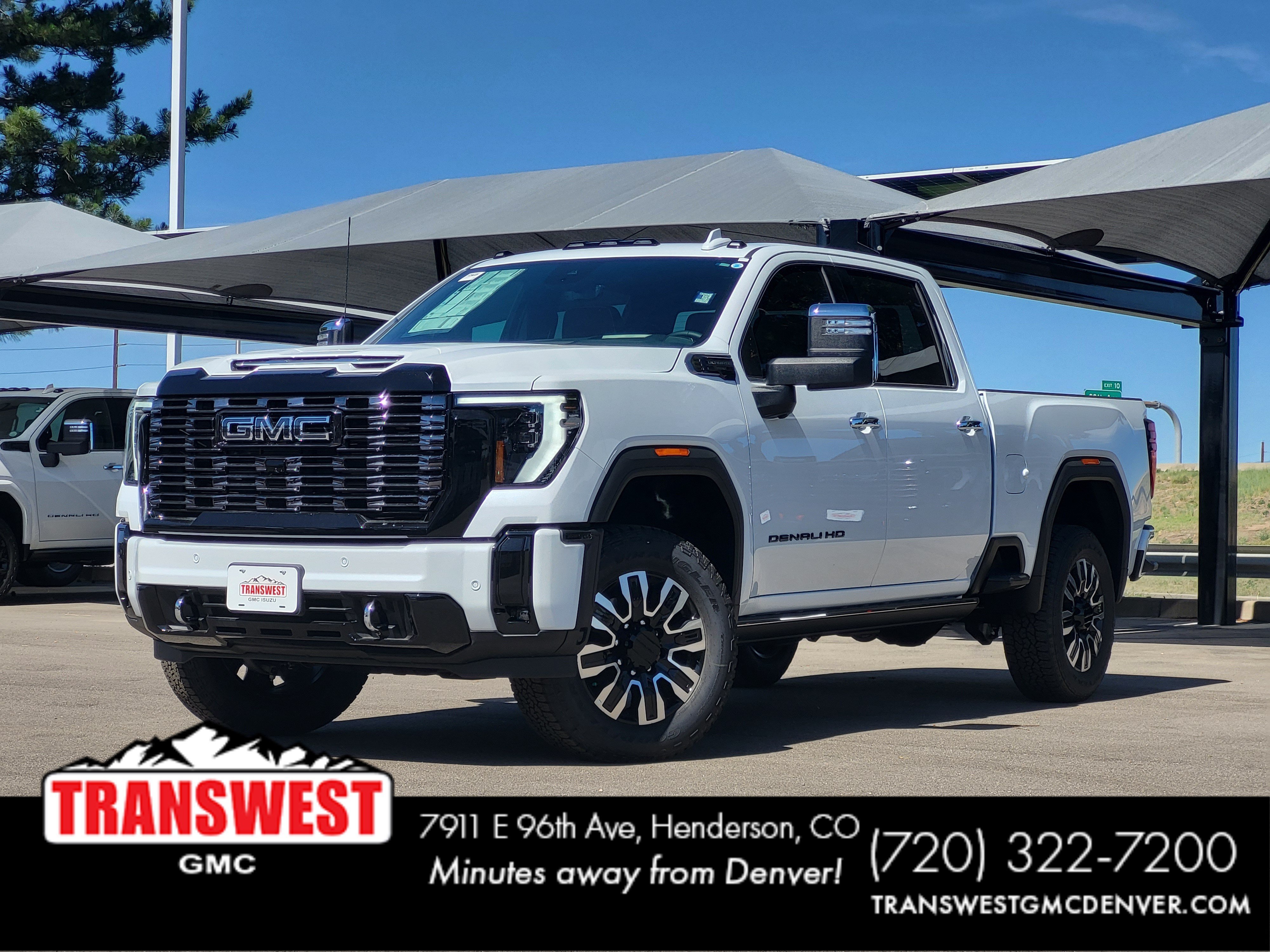 New 2026 Glacier White Tricoat GMC Denali Ultimate image 1