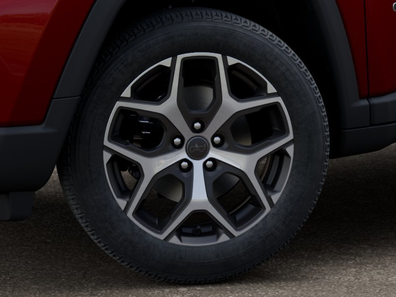 New 2026 Red Hot Pearl-Coat Exterior Paint Jeep Limited image 8
