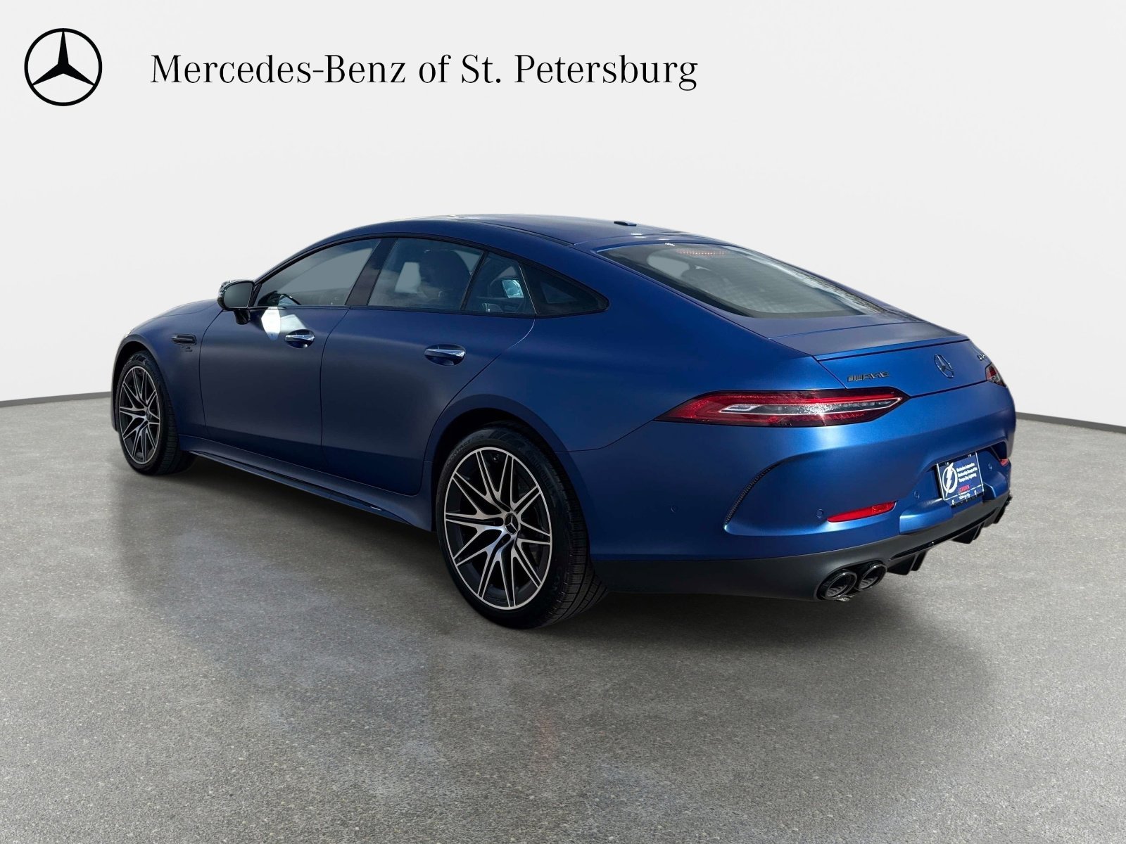 New 2026 Blue Mercedes-Benz 53 4-Door Coupe image 3