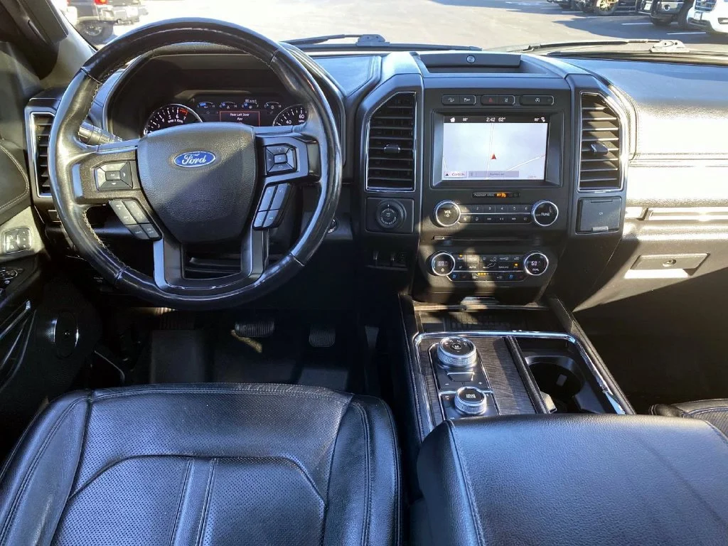 Used 2018 Shadow Black Ford Limited image 12