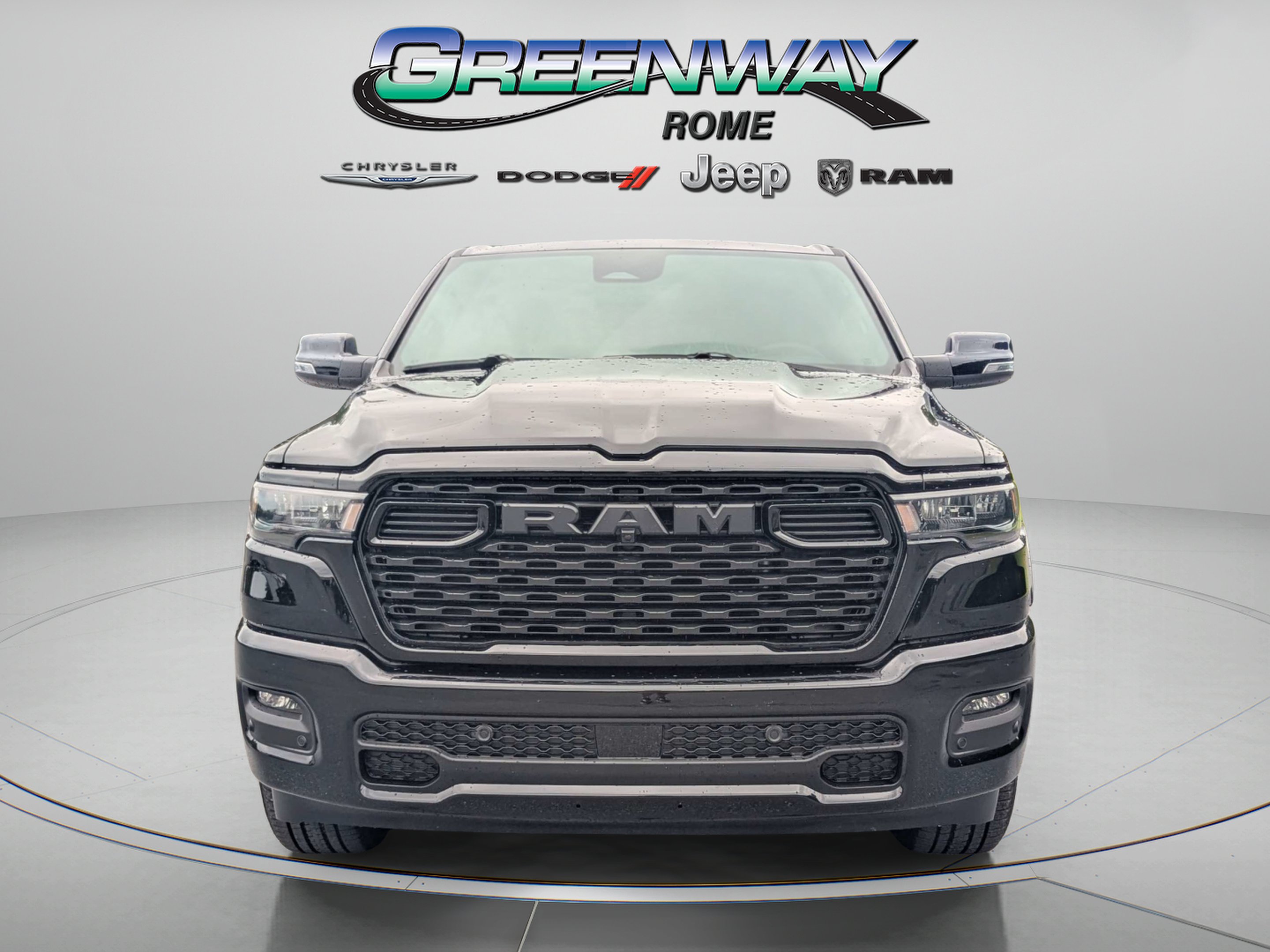 New 2026 Diamond Black Crystal Pearlcoat RAM Big Horn image 3