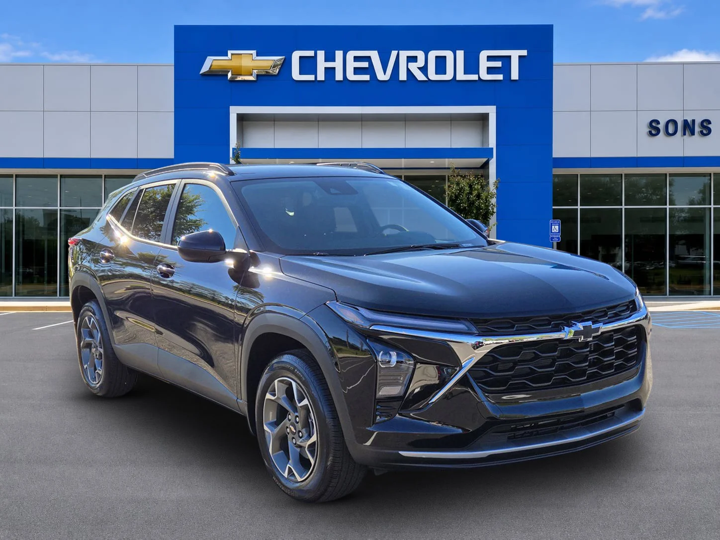 New 2026 Mosaic Black Metallic Chevrolet LT image 3