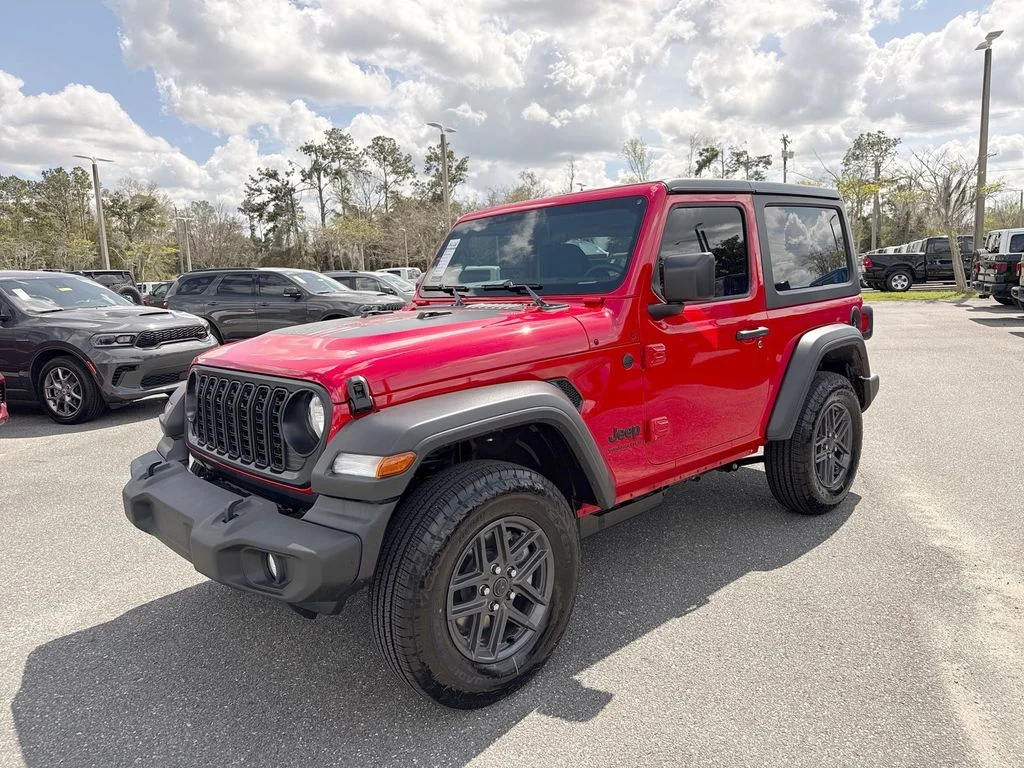 New 2026 Firecracker Red Clear-Coat Exterior Paint Jeep Sport image 6