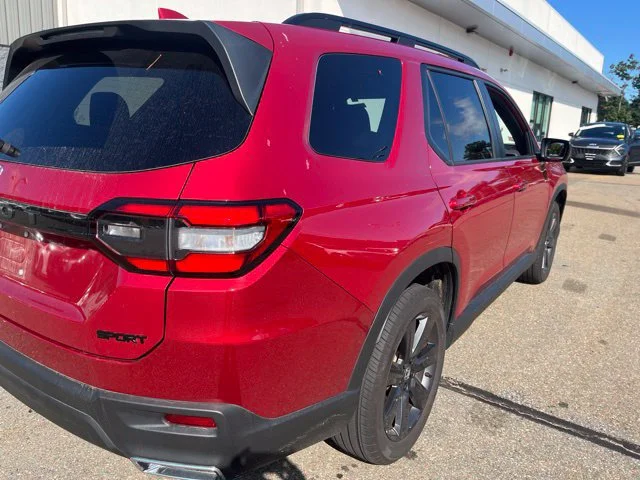 Used 2025 Radiant Red Metallic II Honda Sport image 3