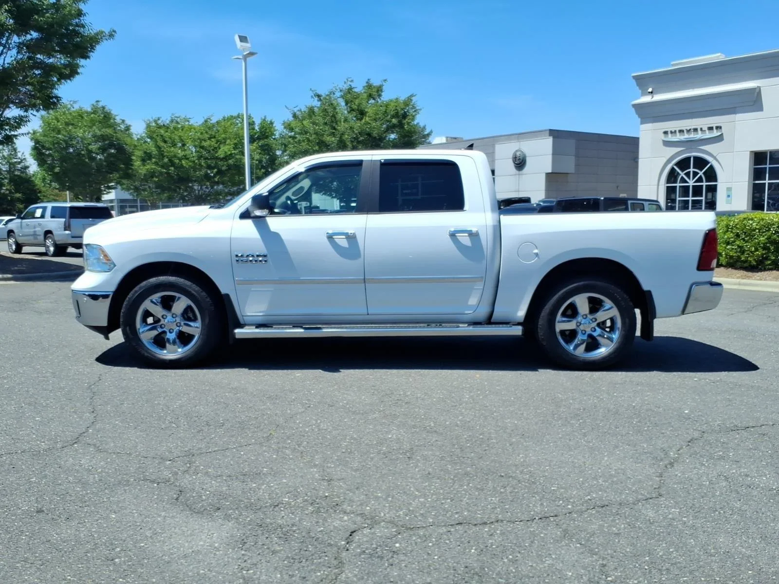 Used 2017 Bright White Clearcoat Ram Big Horn image 3