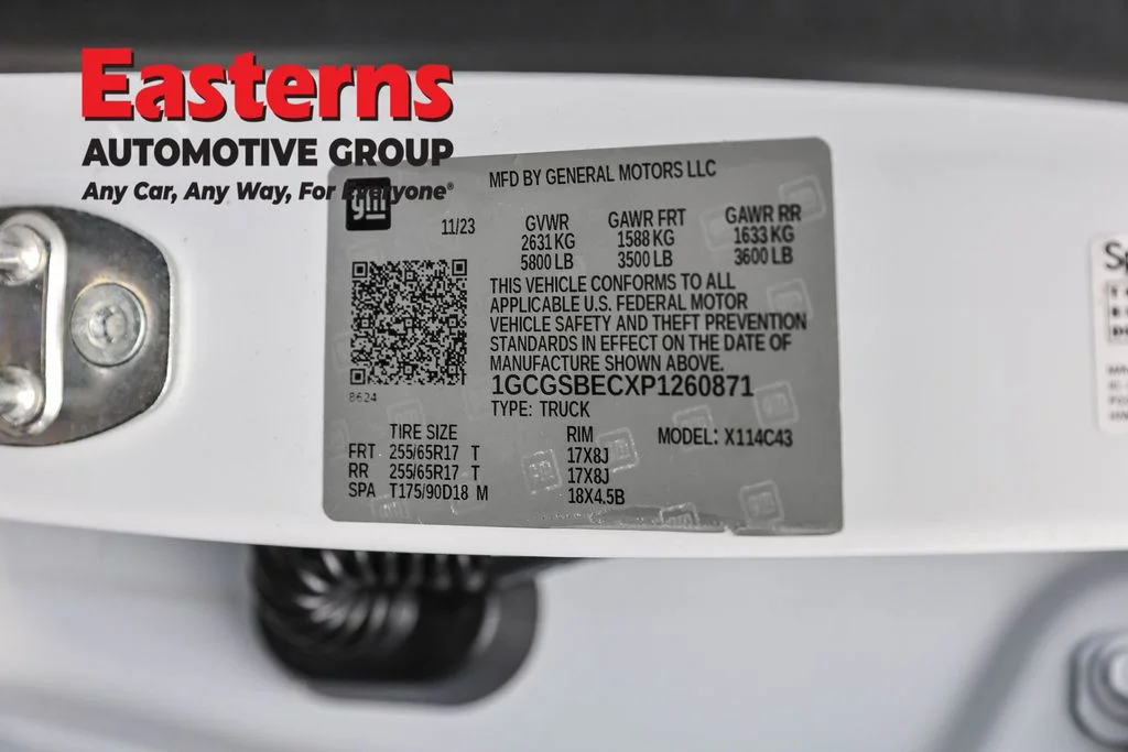 Used 2023 White Chevrolet Work Truck image 31