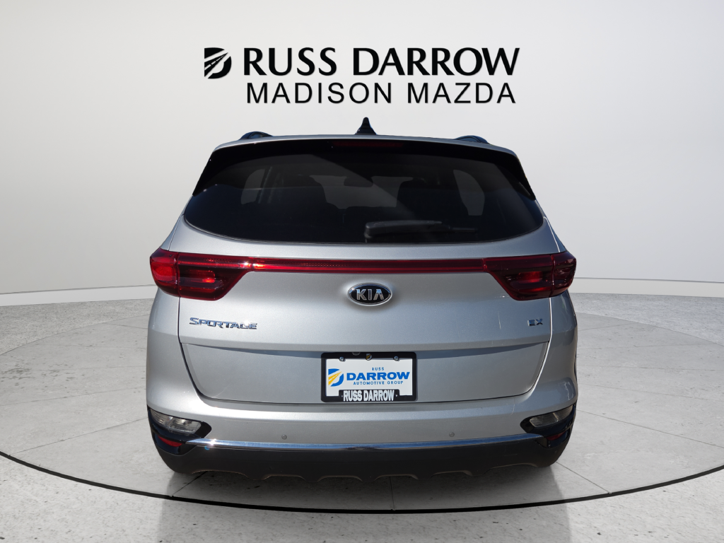 Used 2021 Silver Kia EX image 4
