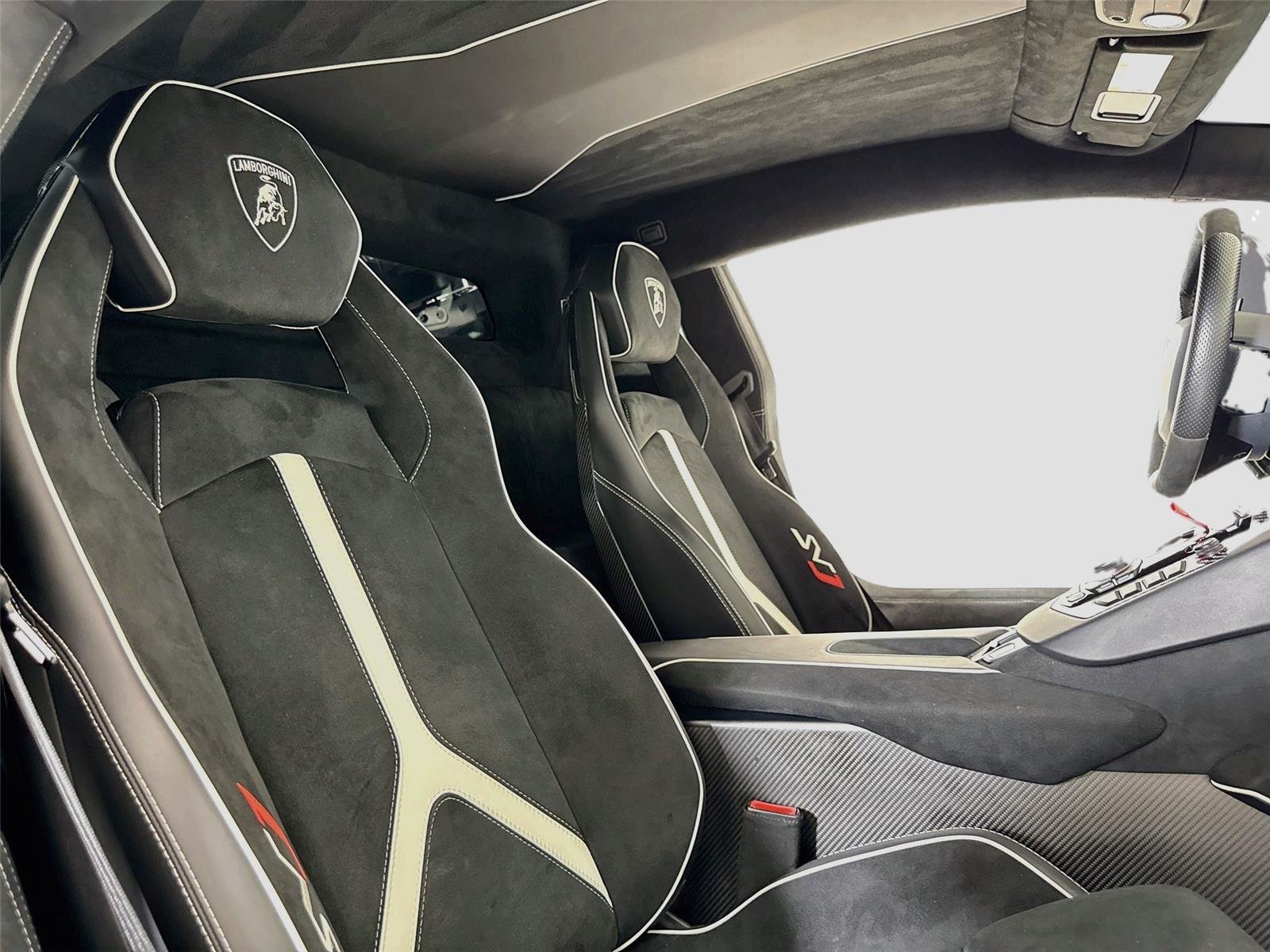 Used 2020 Nero Aldebaran Lamborghini SVJ | Boden Exhaust | Ext Carbon Pkg image 30