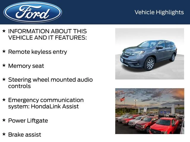 Used 2021 Gray Honda EX-L image 5