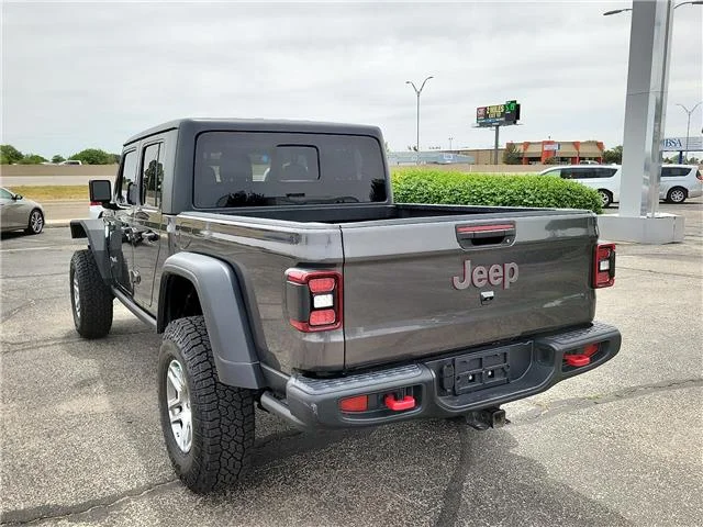 Used 2020 Black Jeep Rubicon 4x4 Crew Cab 5 ft. box image 3