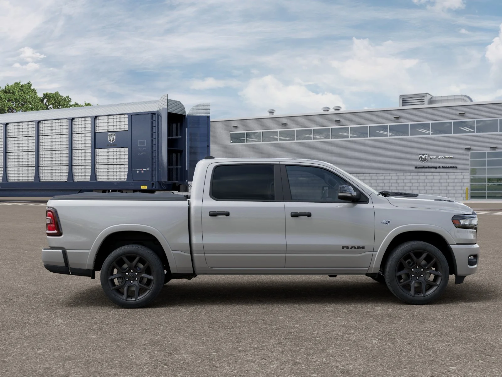 New 2026 Silver Zynith Exterior Paint RAM LARAMIE image 12