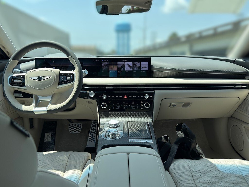 New 2027 Ceres Blue Metallic Genesis 3.5T Sport Prestige image 13